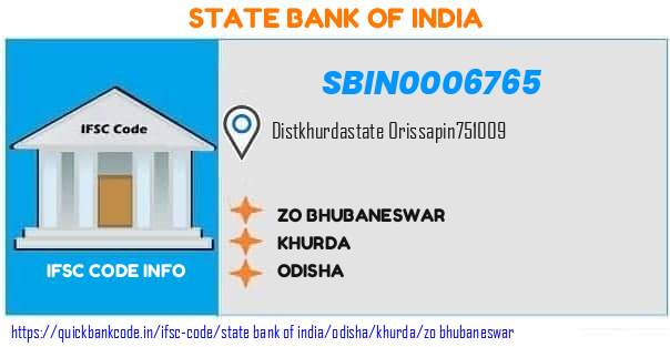 State Bank of India Zo Bhubaneswar SBIN0006765 IFSC Code