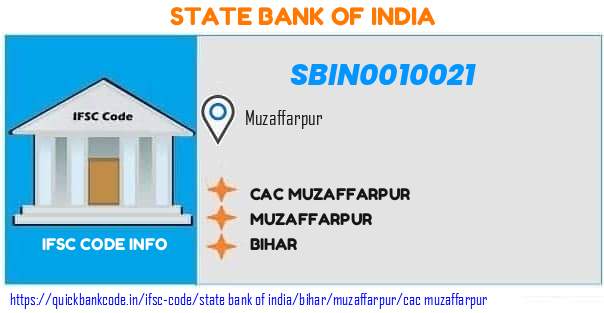 State Bank of India Cac Muzaffarpur SBIN0010021 IFSC Code