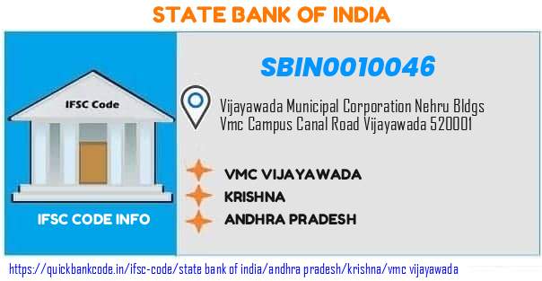 State Bank of India Vmc Vijayawada SBIN0010046 IFSC Code