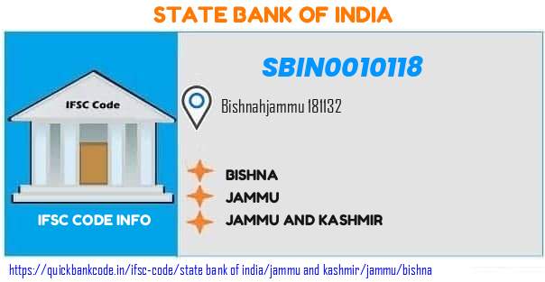 State Bank of India Bishna SBIN0010118 IFSC Code