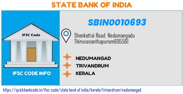 State Bank of India Nedumangad SBIN0010693 IFSC Code