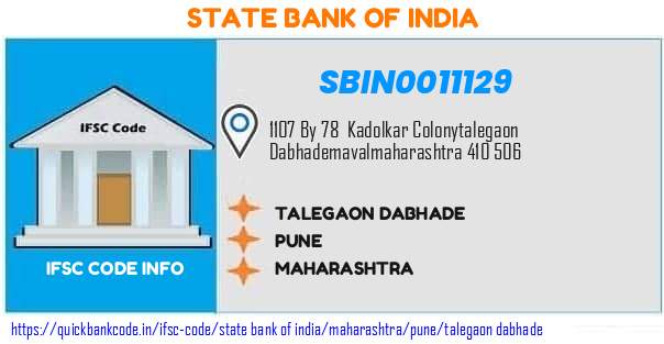 State Bank of India Talegaon Dabhade SBIN0011129 IFSC Code