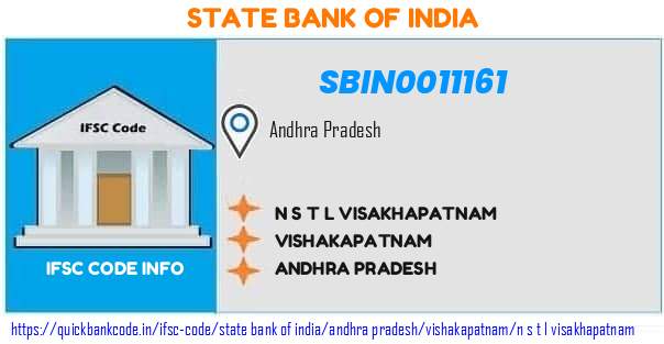 SBIN0011161 State Bank of India. N S T L, VISAKHAPATNAM