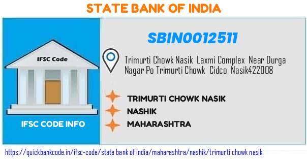 SBIN0012511 State Bank of India. TRIMURTI CHOWK, NASIK