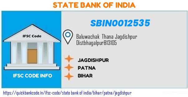 State Bank of India Jagdishpur SBIN0012535 IFSC Code