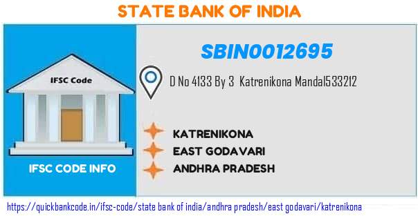 State Bank of India Katrenikona SBIN0012695 IFSC Code