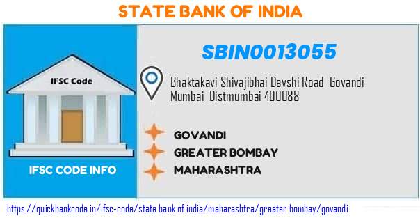 SBIN0013055 State Bank of India. GOVANDI