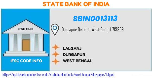 State Bank of India Lalganj SBIN0013113 IFSC Code