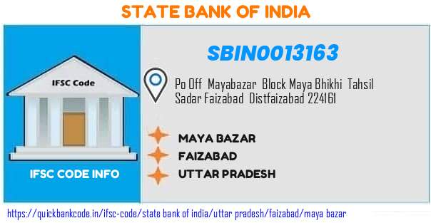 State Bank of India Maya Bazar SBIN0013163 IFSC Code