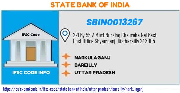 State Bank of India Narkulaganj SBIN0013267 IFSC Code
