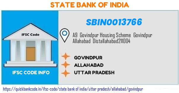 State Bank of India Govindpur SBIN0013766 IFSC Code