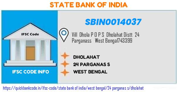 State Bank of India Dholahat SBIN0014037 IFSC Code