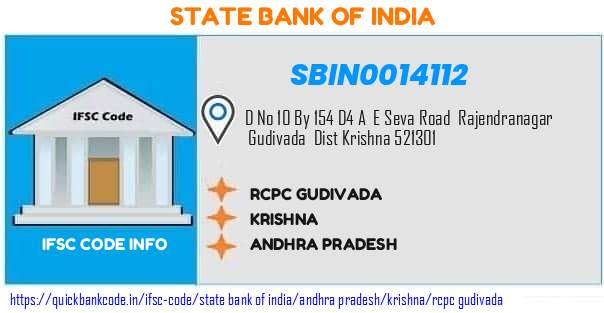 State Bank of India Rcpc Gudivada SBIN0014112 IFSC Code