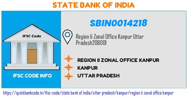 State Bank of India Region Ii Zonal Office Kanpur SBIN0014218 IFSC Code