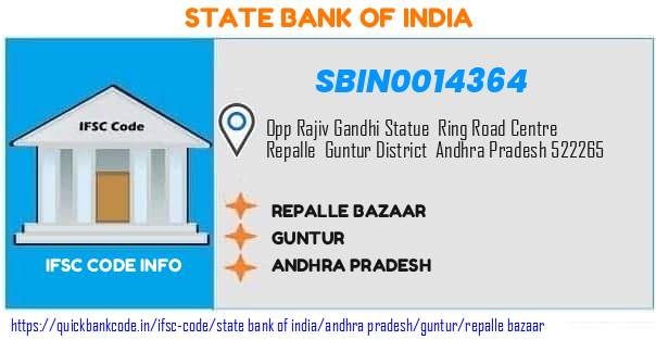 State Bank of India Repalle Bazaar SBIN0014364 IFSC Code