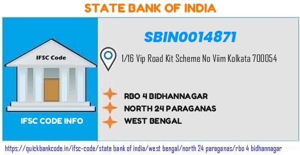 State Bank of India Rbo 4 Bidhannagar SBIN0014871 IFSC Code