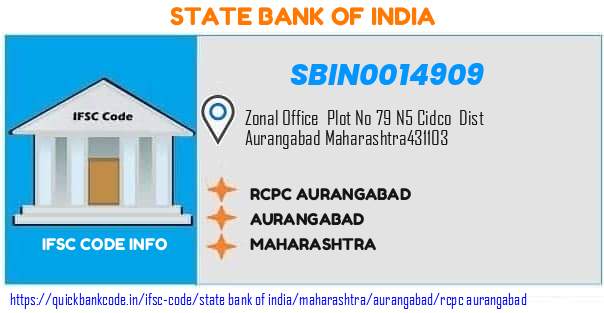State Bank of India Rcpc Aurangabad SBIN0014909 IFSC Code