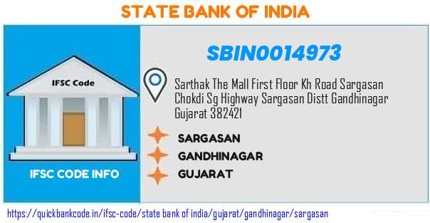 State Bank of India Sargasan SBIN0014973 IFSC Code