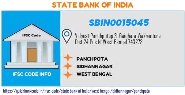 State Bank of India Panchpota SBIN0015045 IFSC Code