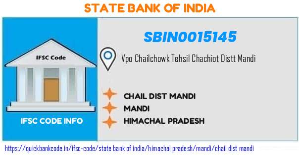 State Bank of India Chail Dist Mandi SBIN0015145 IFSC Code