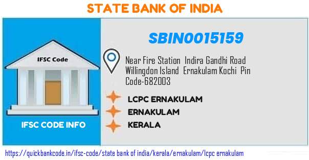 State Bank of India Lcpc Ernakulam SBIN0015159 IFSC Code