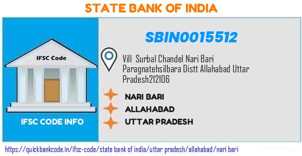 State Bank of India Nari Bari SBIN0015512 IFSC Code