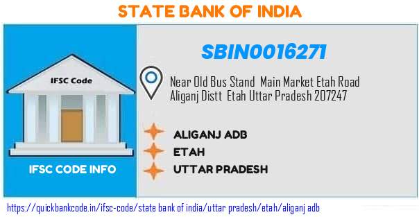 State Bank of India Aliganj Adb SBIN0016271 IFSC Code