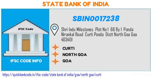 State Bank of India Curti SBIN0017238 IFSC Code
