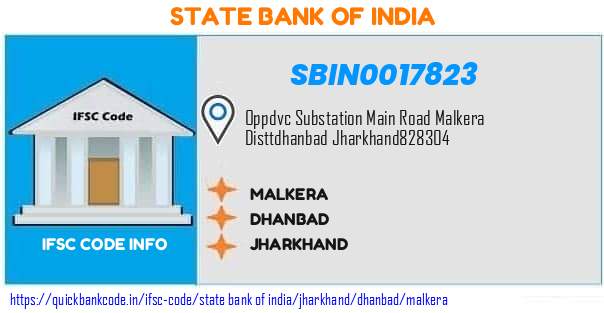 State Bank of India Malkera SBIN0017823 IFSC Code