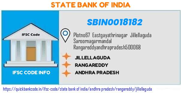 State Bank of India Jillellaguda SBIN0018182 IFSC Code