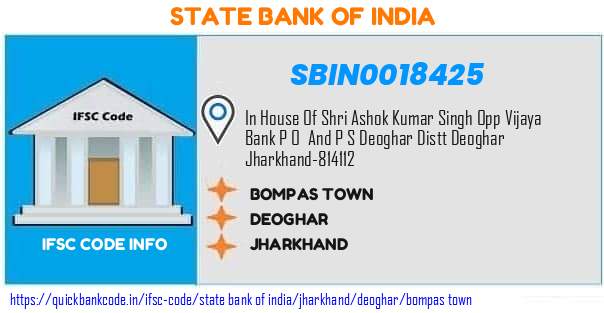 State Bank of India Bompas Town SBIN0018425 IFSC Code