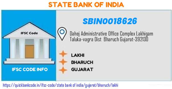 State Bank of India Lakhi SBIN0018626 IFSC Code