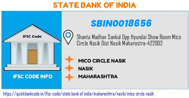 State Bank of India Mico Circle Nasik SBIN0018656 IFSC Code