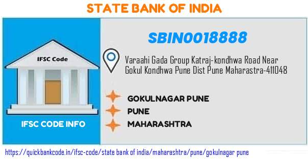 State Bank of India Gokulnagar Pune SBIN0018888 IFSC Code