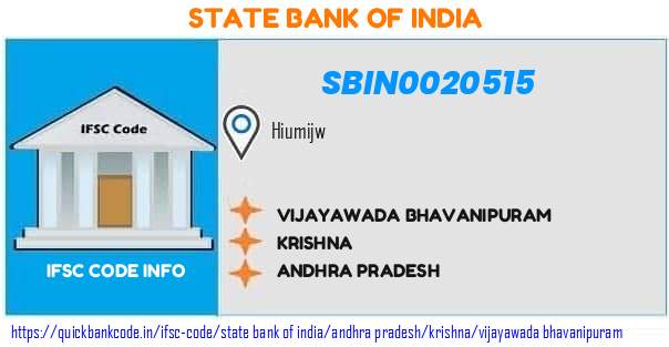 State Bank of India Vijayawada Bhavanipuram SBIN0020515 IFSC Code
