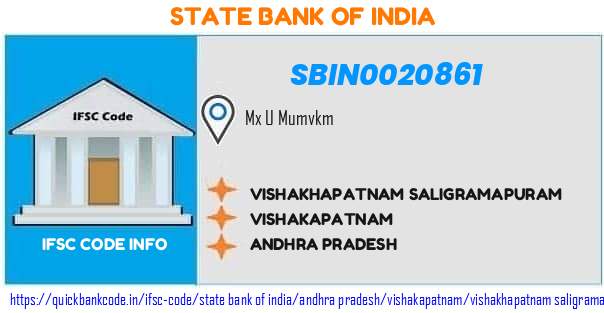 State Bank of India Vishakhapatnam Saligramapuram SBIN0020861 IFSC Code