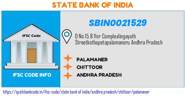 State Bank of India Palamaner SBIN0021529 IFSC Code