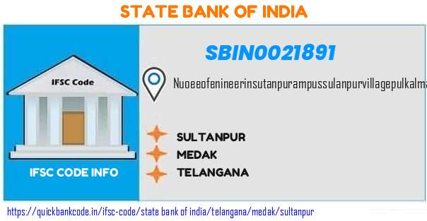 State Bank of India Sultanpur SBIN0021891 IFSC Code