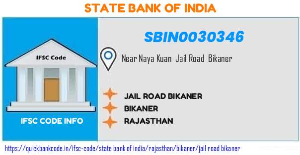 State Bank of India Jail Road Bikaner SBIN0030346 IFSC Code