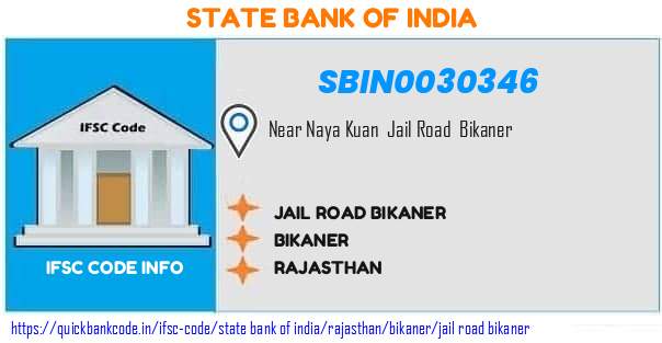 SBIN0030346 State Bank of India. JAIL ROAD, BIKANER