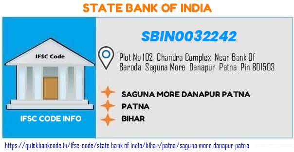 State Bank of India Saguna More Danapur Patna SBIN0032242 IFSC Code