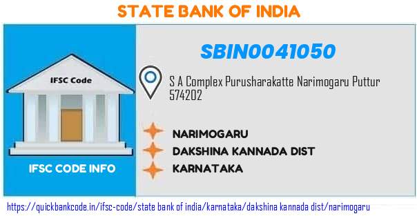 State Bank of India Narimogaru SBIN0041050 IFSC Code