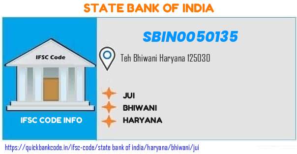 SBIN0050135 State Bank of India. JUI