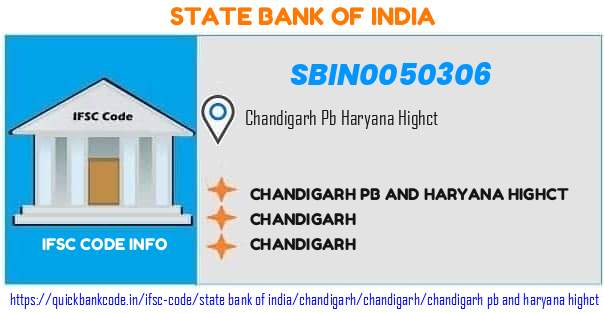 SBIN0050306 State Bank of India. CHANDIGARH PB AND HARYANA HIGHCT