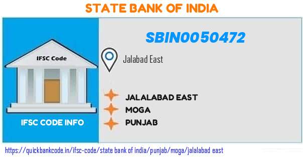 State Bank of India Jalalabad East SBIN0050472 IFSC Code