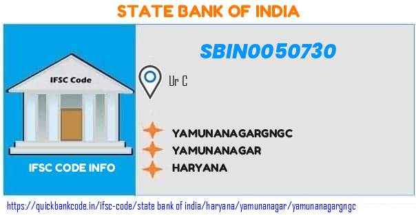 State Bank of India Yamunanagargngc SBIN0050730 IFSC Code