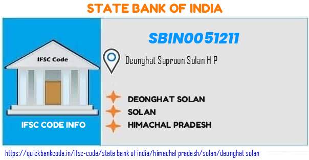 State Bank of India Deonghat Solan SBIN0051211 IFSC Code