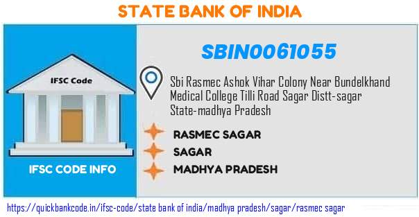 State Bank of India Rasmec Sagar SBIN0061055 IFSC Code
