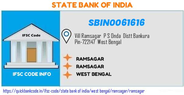 State Bank of India Ramsagar SBIN0061616 IFSC Code
