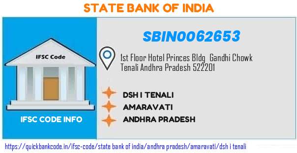 State Bank of India Dsh I Tenali SBIN0062653 IFSC Code